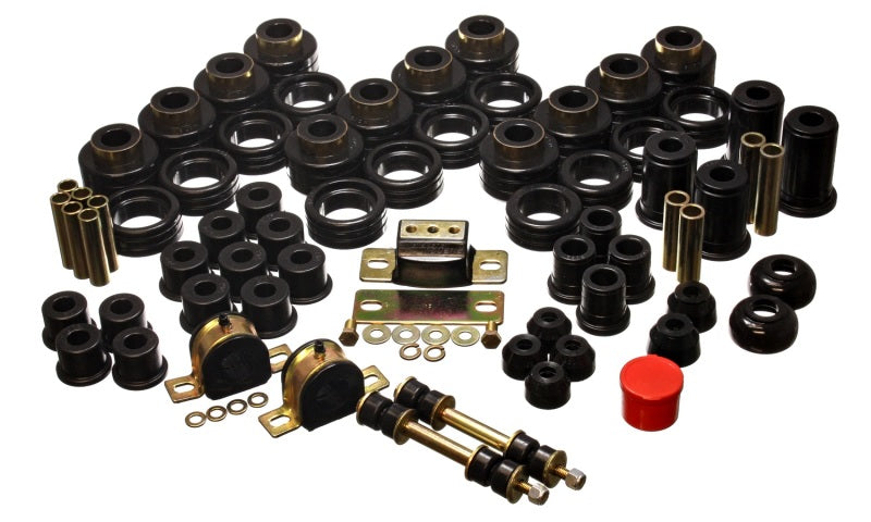 Energy Suspension 92-94 Chevy K5 Blazer / 92-99 Suburban / 92-99 GMC Denali XL/Yukon XL 2WD Black Hy - Mammoth Racing -