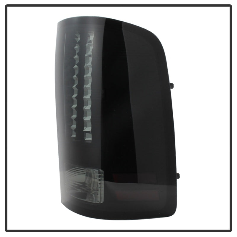 Spyder GMC Sierra 07-13 (Not 3500 Dually 4 Rear Wheels)LED Tail Lights Blk Smke ALT-YD-GS07-LED-BSM - Mammoth Racing -