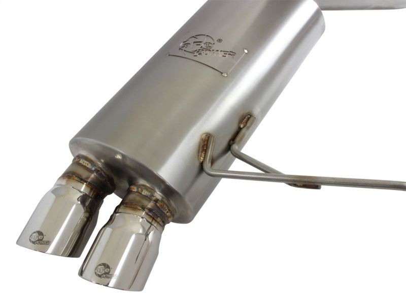 aFe MACH Force-Xp 17-21 Audi Q5 L4-2.0L (T) 3in to 2.5in Stainless Steel Cat-Back Exhaust System - Mammoth Racing -