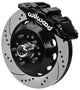 Wilwood 70-81 FBody/75-79 A&XBody Aero6 Frt BBK 14in D/S Rtr Blk Calipers Use w/ Pro Drop Spindle - My Store