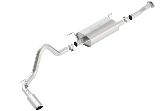 Borla 2016 Toyota Tacoma 3.5L V6 Auto 4DR CC SB S-Type 2.5in Single Left Rear Exit 4in Tip Exhaust - My Store