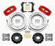 Wilwood Aero6 Front Hat Kit 15.00 Red 2007-2011 BMW E90 Series w/Lines - My Store