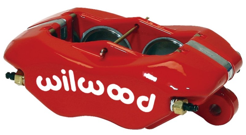 Wilwood Caliper-Forged Dynalite-Red 1.75in Pistons 1.10in Disc - Mammoth Racing -