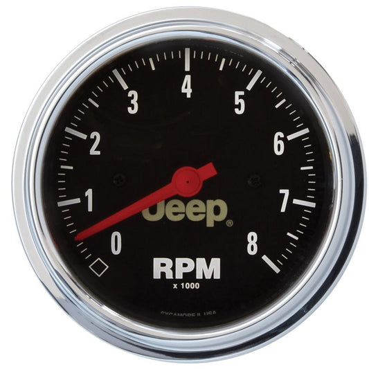 Autometer Jeep 85.7mm In-Dash 8000 RPM Tachometer Gauge - My Store