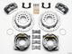 Wilwood Dynapro Low-Profile 11.00in P-Brake Kit Drill Zinc Pol New Big Ford 2.50in Offset - Mammoth Racing -