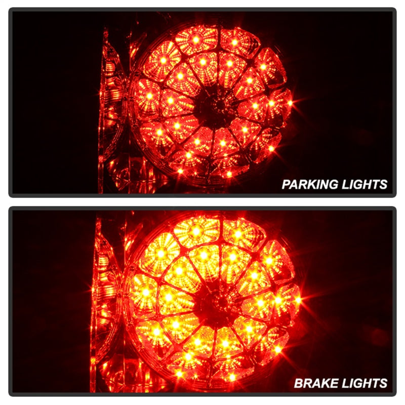 Spyder Toyota Tundra 07-13 LED Tail lights Smoke ALT-YD-TTU07-LED-SM - Mammoth Racing -