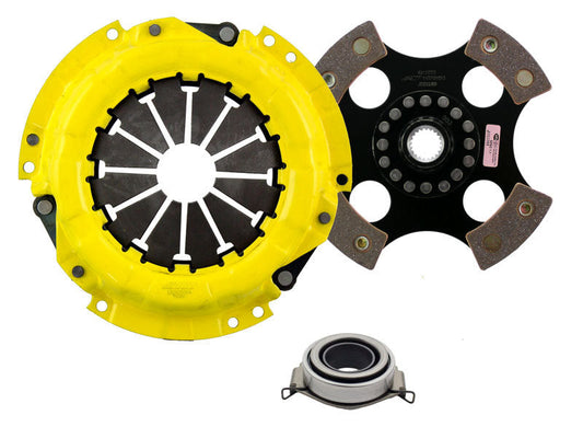 ACT 2000 Toyota Echo HD/Race Rigid 4 Pad Clutch Kit - Mammoth Racing -