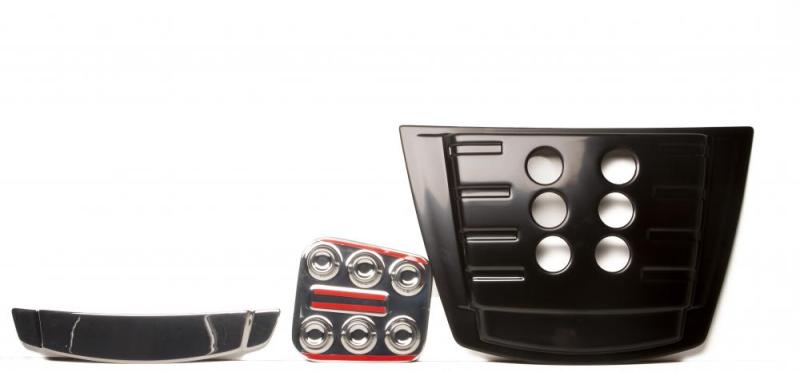 AVS Universal Hood Scoop - Smoke - Mammoth Racing -