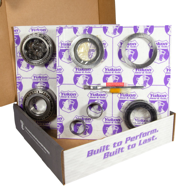Yukon 9.5in GM 4.11 Rear Ring & Pinion Install Kit 33 Spline Positraction Axle Bearing and Seals - My Store