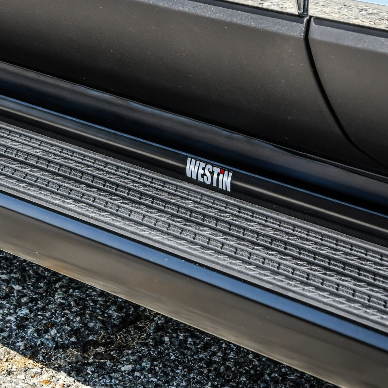 Westin SG6 Black Aluminum Running Boards 79 in - Mammoth Racing -