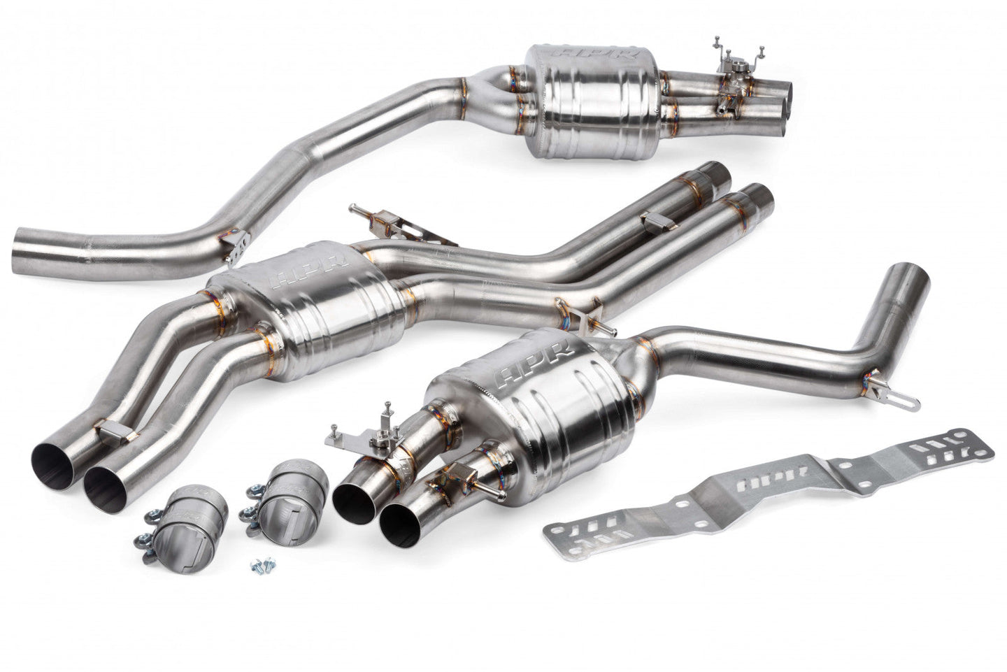 APR Catback Exhaust System with Center Muffler - 4.0 Tfsi - C7 RS6 and RS7 - My Store