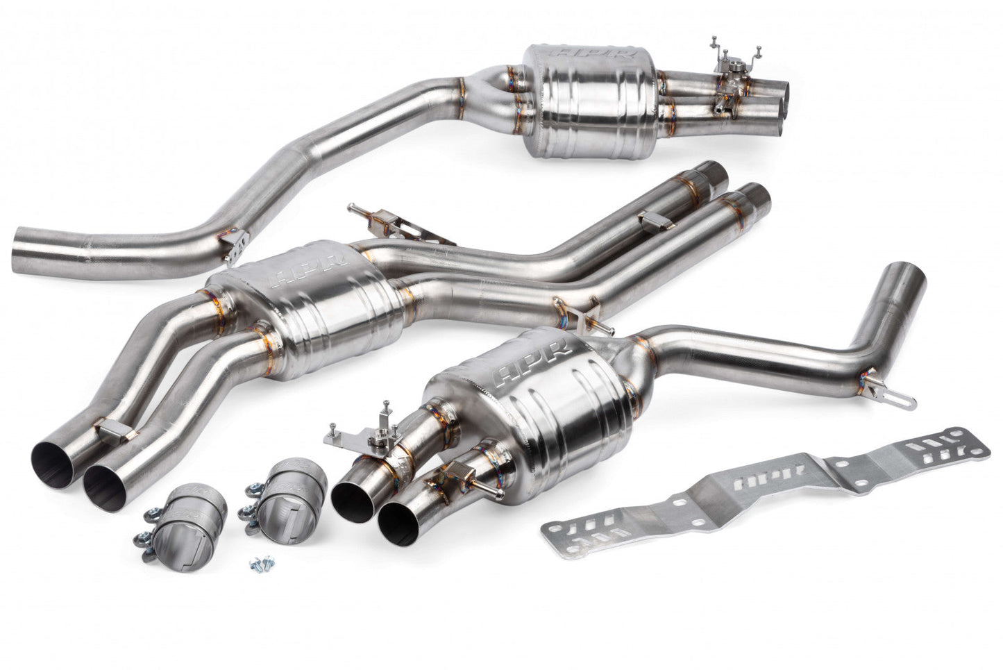 APR Catback Exhaust System with Center Muffler - 4.0 Tfsi - C7 RS6 and RS7 - My Store