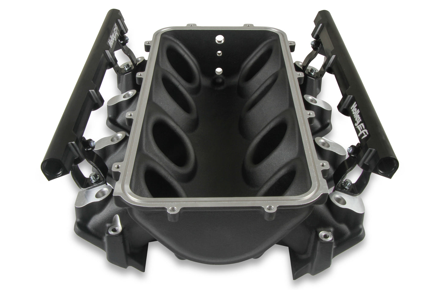 Holley EFI 300-670bk Base Manifold & Rails, Ls3 Lo Ram, Single Injector Top Feed- Black Finish - Mammoth Racing -