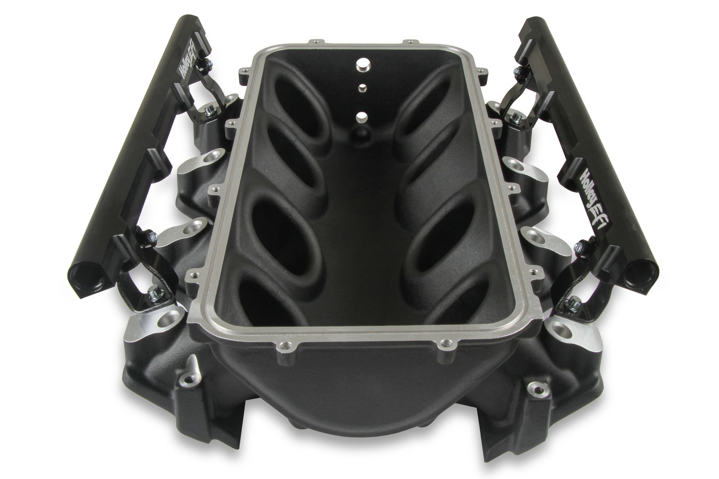 Holley EFI 300-670bk Base Manifold & Rails, Ls3 Lo Ram, Single Injector Top Feed- Black Finish - Mammoth Racing -