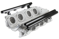 Holley EFI 300-673 Base Manifold & Rails, Ls3 Lo Ram, Dual Injector Front Feed- Satin Finish - Mammoth Racing -