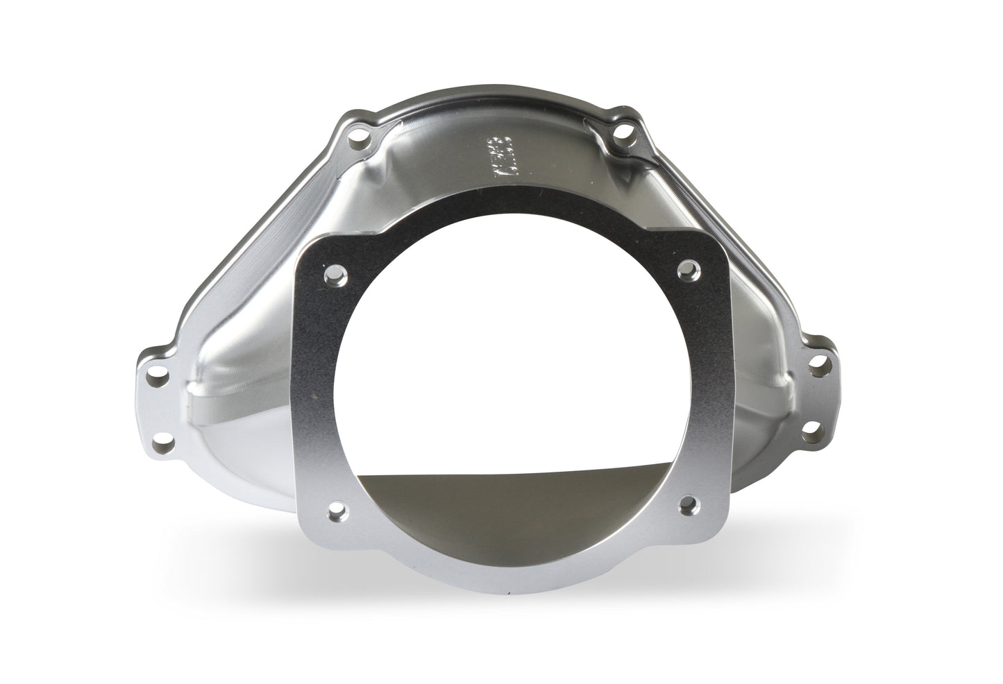 Holley EFI 300-685 Billet Throttle Body Adapter, Ls3 Lo-Ram 105Mm Front Feed Satin Finish - Mammoth Racing -