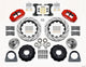 Wilwood Narrow Superlite 6R Front Hub Kit 14.00in Drill Red Tci-ifs 71-78 (Pinto Based) - Mammoth Racing -