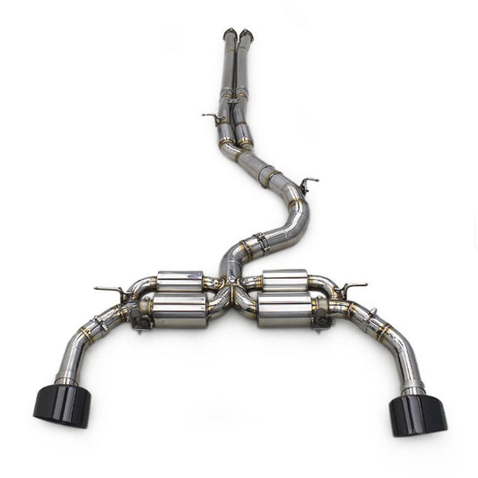 Stainless Valved Catback Exhaust System for Audi RS3 TTRS 2.5T