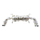 Stainless True F1 Valved Exhaust System for Audi R8 V8 V10 4.2 5.2 2017–23 Type 4S