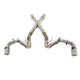 304 Stainless Performance Catback Valved Exhaust System for McLaren 570S 570GT 620R