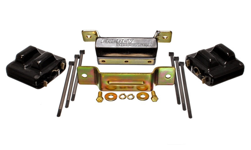 Energy Suspension 88-94 GM Blazer 4WD K Series Black Motor and Transmision Mounts; Zinc Finish - Mammoth Racing -