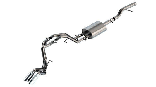 Borla 21-22 Chevrolet Tahoe 5.3L V8 2/4WD Touring Cat-Back Exhaust (Stainless) - Mammoth Racing -