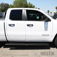 Westin/HDX 19-21 Ram 1500 Quad Cab (Excl. Classic) Xtreme Nerf Step Bars - Textured Black - Mammoth Racing -