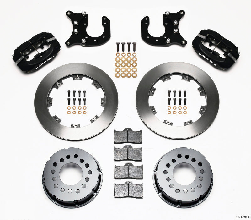 Wilwood Forged Dynalite P/S Rear Kit Chevy 12 Bolt-Spec 3.15in Brng - My Store