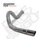 Diamond Eye KIT 5in DPF-BACK SGL AL 07.5-08 CHEVY 6 6L 2500/3500 BPCKGD BX46X14X14OD EL-PL - Mammoth Racing -