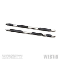 Westin 99-16 Ford F-250/350/450/550 Crew (8 ft) PRO TRAXX 5 WTW Oval Nerf Step Bars - SS - Mammoth Racing -