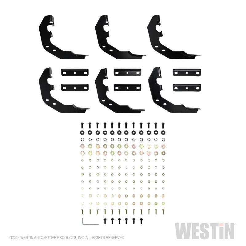 Westin 19-22 RAM 1500 Quad Cab (Excl. Classic) PRO TRAXX 6 Oval Nerf Step Bars - Blk - Mammoth Racing -