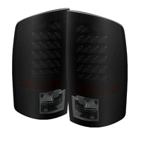 Xtune Dodge Ram 02-06 1500 / Ram 2500/3500 03-06 LED Tail Light Black Smoke ALT-JH-DR02-LED-BKSM - Mammoth Racing -