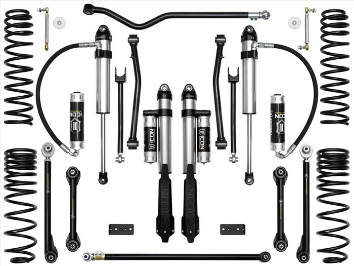 Icon 2020+ Jeep Gladiator JT 2.5in Stage 7 Suspension System (Tubular) - Mammoth Racing -