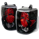 Spyder Jeep Grand Cherokee 93-98 Euro Style Tail Lights Black ALT-YD-JGC93-BK - Mammoth Racing -