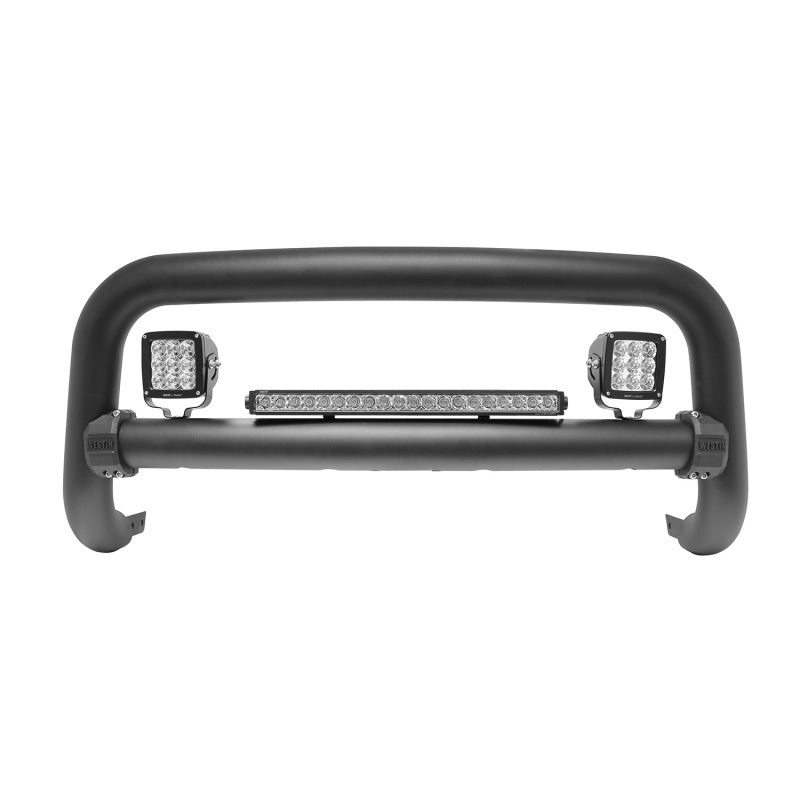 Westin 2014-2015 Chevrolet Silverado 1500 Contour 3.5in Bull Bar - Textured Black - Mammoth Racing -