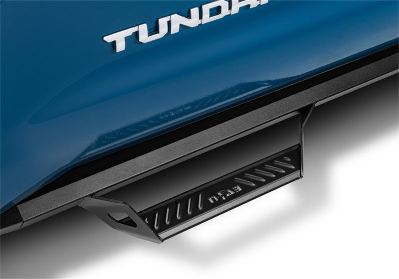 N-Fab Predator Pro Step System 05-18 Toyota Tacoma Access Cab - Tex Black - Mammoth Racing -