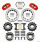 Wilwood Narrow Superlite 4R Rear Kit 12.88in Red Speedway Eng Floater w/ New Style End - Mammoth Racing -