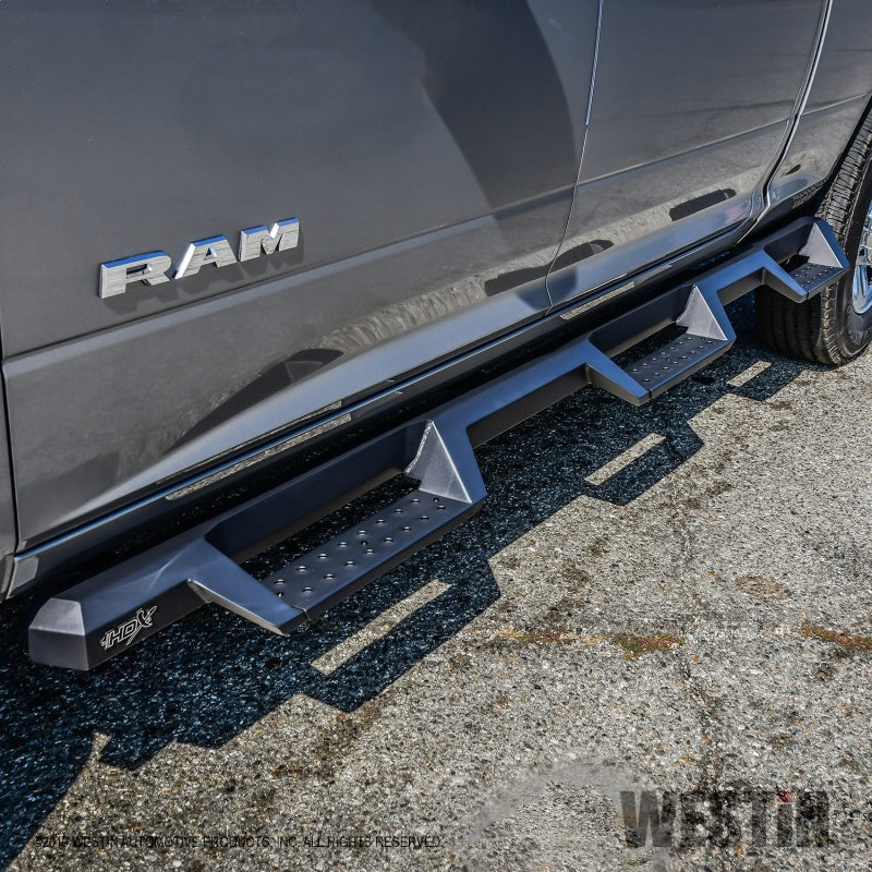 Westin 19-20 Ram 2500/3500 HDX Drop W2W Nerf Step Bars - Textured Black - Mammoth Racing -
