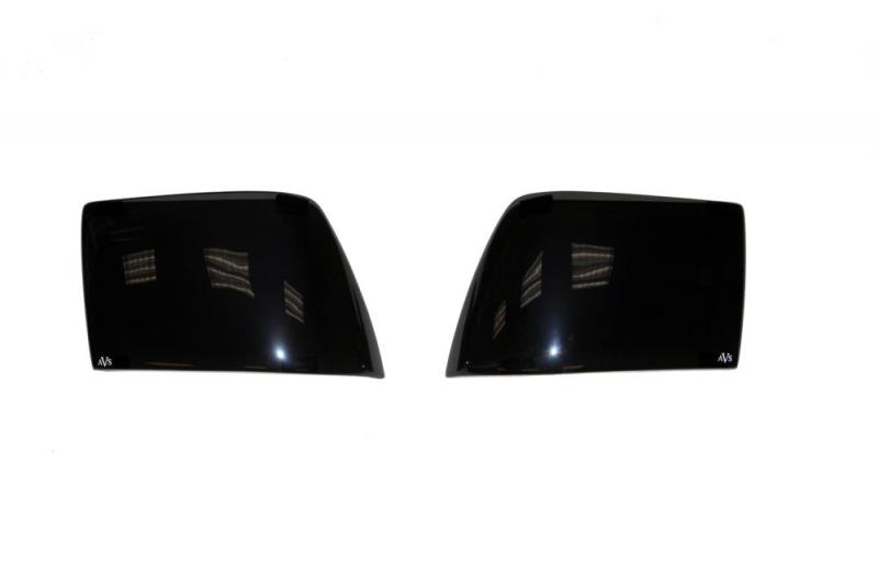 AVS 87-93 Ford Mustang Tail Shades Tail Light Covers - Black - My Store