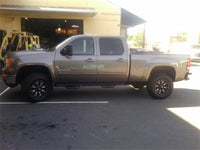N-Fab Nerf Step 11-14 Chevy-GMC 2500/3500 Crew Cab - Gloss Black - Cab Length - 3in - Mammoth Racing -