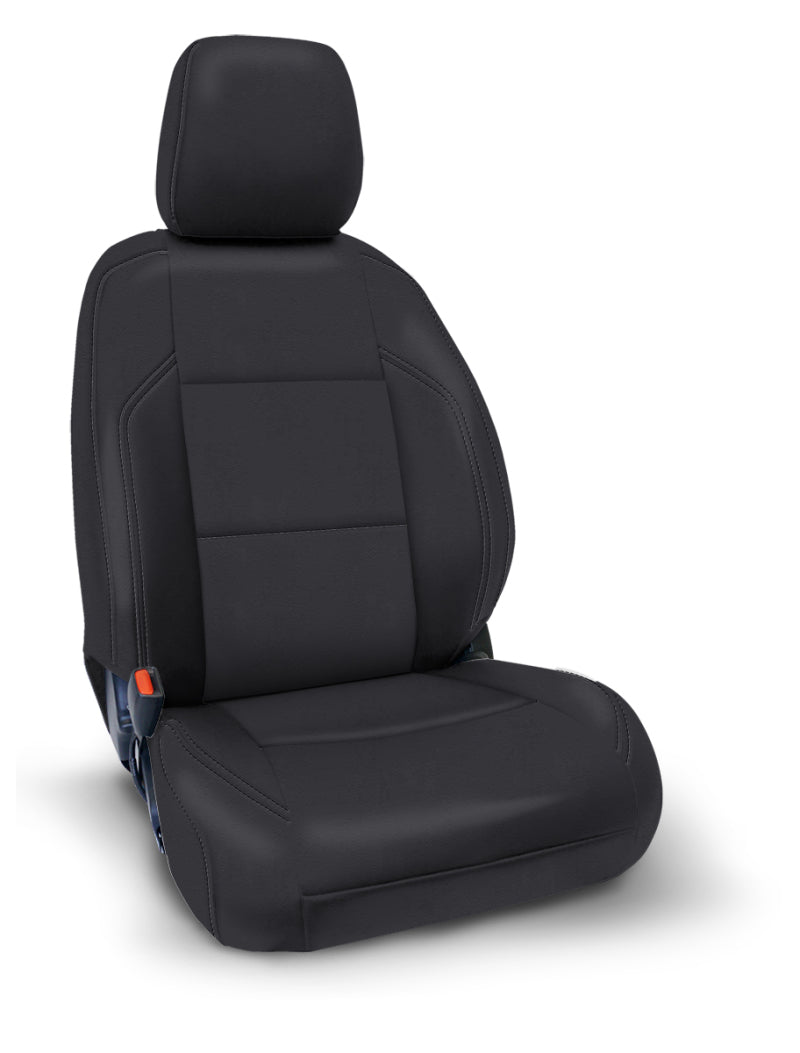 PRP 2016+ Toyota Tacoma Front Seat Covers (Pair) - All Black - Mammoth Racing -