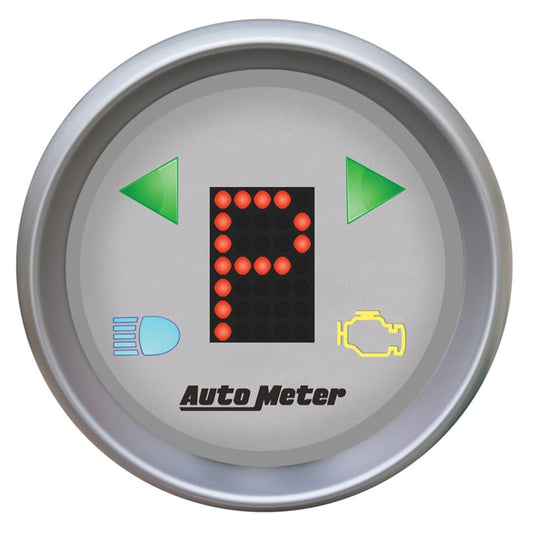 Autometer Ultra-Lite 2-1/16in (p/r/n/d/l/od/o/5/4/3/2/1) Digital Gear Position Gauge - My Store