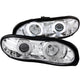 ANZO 1998-2002 Chevrolet Camaro Projector Headlights w/ Halo Chrome - Mammoth Racing -