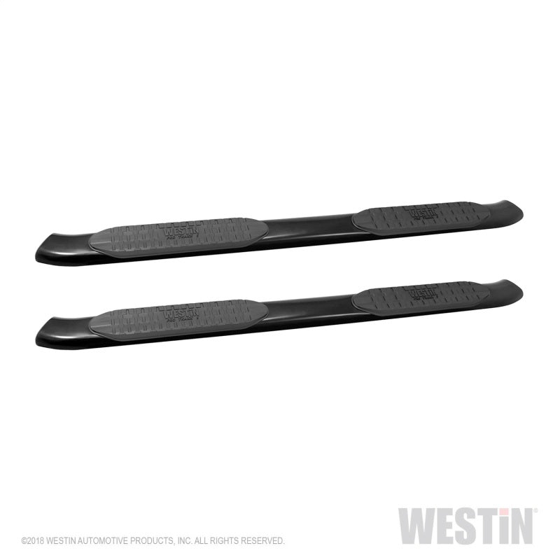 Westin 2019 Ram 1500 Quad Cab (Excl Classic) PRO TRAXX 5 Oval Nerf Step Bars - Black - Mammoth Racing -