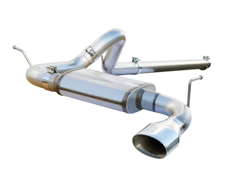 aFe MACHForce XP Exhausts Cat-Back SS-409 EXH CB Jeep Wrangler JK 07-11 V6-3.8L (2/4 dr) - Mammoth Racing -