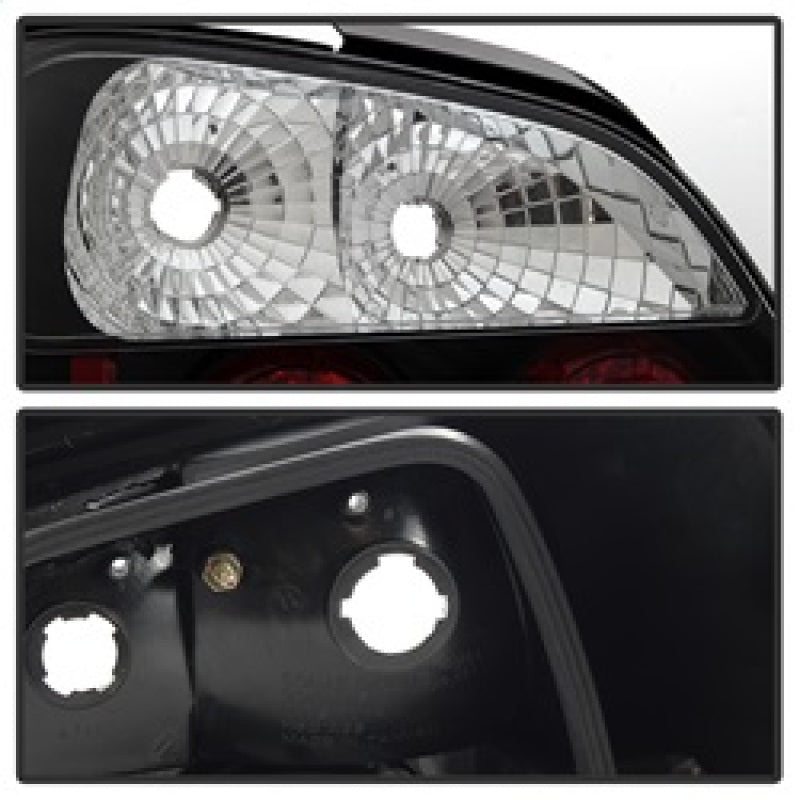 Spyder Subaru Impreza WRX/Sti 02-03 4Dr (Not Fit Wagon)Euro Style Tail Lights Black ALT-YD-SI01-BK - Mammoth Racing -