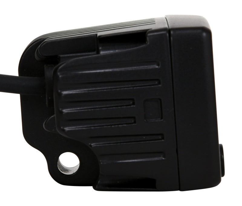 KC HiLiTES C-Series C2 LED 2in. Backup Area Flood Light 20w (Pair Pack System) - Black - Mammoth Racing -