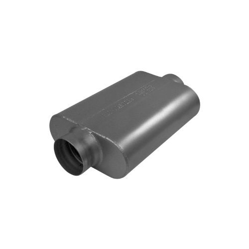 Flowmaster 8435409 Super 40 Series Delta Force 3.50" Center In and Out 16 Gauge 409s Stainless Steel Exhaust System