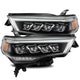 AlphaRex 14-20 Toyota 4Runner NOVA LED Projector Headlights Plank Style Black w/Activation Light - My Store