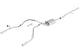 Borla 14 Silv/Sierra 1500 C/B Touring Exh/2.75in in muff 2.25inout 4inTIp SS Rear Exit - Mammoth Racing -